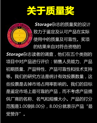 Storage,第四届质量奖